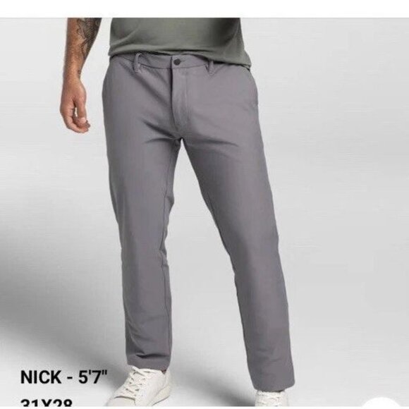 Ash & Erie Men’s Hybrid XYZ Pant 100% Polyester Gray Olive Sz 32 (32x26) - Picture 3 of 4